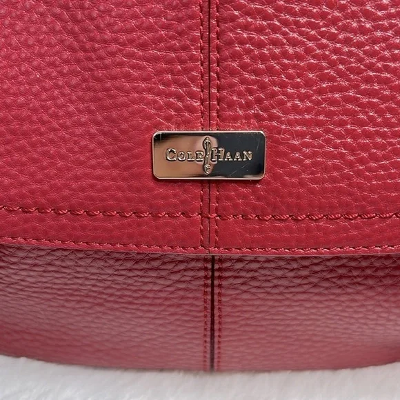 Cole Haan Red Shoulder/Crossbody Purse NWOT - Picture 2 of 16